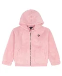 Tommy Hilfiger Girls’ Minky Zip-Up Hoodie