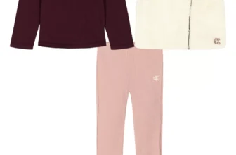 Baby Girl Calvin Klein 3-Piece Vest Set