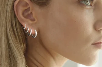 APSVO 4-Pair Silver Huggie Hoop Earring Set