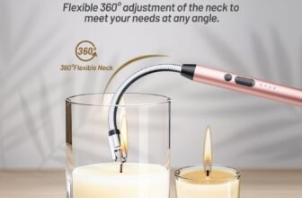 AJIJING Electric Windproof Flameless Lighter – Just $3.49 (Was $6.99)