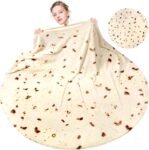 Music Color 71″ Double-Sided Tortilla Blanket – Giant Funny Food Throw on Sale for $6.83