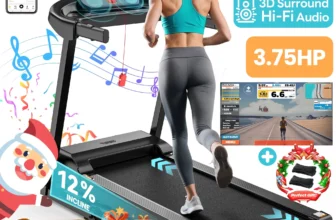 WALERTA 3.75HP Folding Incline Treadmill