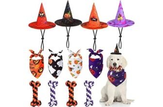 12 Pieces Halloween Dog Costumes – 12 Pieces Halloween Dog Costumes set — just $11.99 at Woot (40% off the $19.99 list price)