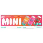Alani Nu Mini Variety Pack, 8.4 fl. oz., 24 pk. – Alani Nu mini variety pack, 24 x 8.4 fl. oz. cans, Now $16.58 (was $22.58)