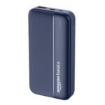 Amazon Basics 20,000mAh Portable Charger Power Bank – 20,000mAh capacity — enough to recharge a phone three or four times over