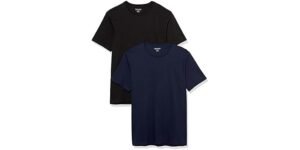 Amazon Essentials Men 2-Pack Slim-Fit T-Shirt – Two-pack of slim-fit t-shirts by Amazon Essentials