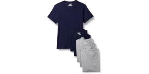 Amazon Essentials Men's Undershirt – Simple crew undershirt for daily layering at more than half off.