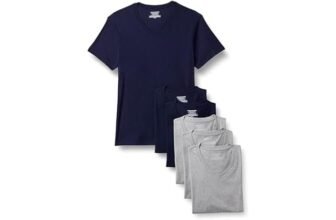 Amazon Essentials Men's Undershirt – Simple crew undershirt for daily layering at more than half off.
