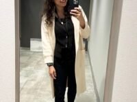 ANRABESS Women's Coatigan – Cozy sweater-coat hybrid for fall