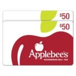 Applebee's Grill + Bar Two $50 eGift Cards ($100 Value) – Two $50 Applebee's eGift cards for $79.99 - $100 total dining value, 20% off