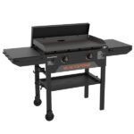 Blackstone Original 28" 2-Burner Flat Top Grill with Hard Cover – 28-inch griddle with 517 square inches of cooking space