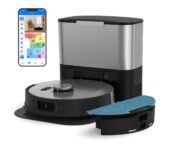 bObsweep UltraVision Self-Empty Robot Vacuum & Mop – Self-emptying dock with a 1.5-gallon dust collector