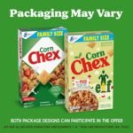Corn Chex Gluten Free Cereal, Family Size 18oz – Family-size 18oz box of gluten-free Corn Chex