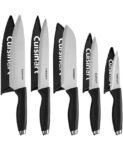 Cuisinart 10-Piece Stainless Steel Cutlery Knife Set – 10 pieces: five knives, each with its own protective blade guard