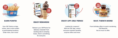 FREE mini Blizzard at Dairy Queen for Rewards members with $1 order