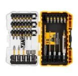 DeWalt Max Fit 35-Piece Screwdriving Bit Set – 35-piece set with the ToughCase storage system