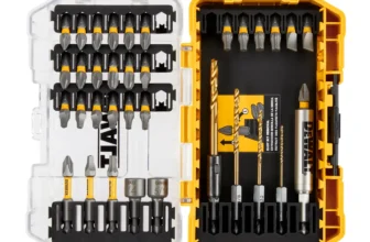 DeWalt Max Fit 35-Piece Screwdriving Bit Set – 35-piece set with the ToughCase storage system