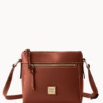Dooney & Bourke Penrose Allison Leather Crossbody – Penrose Allison crossbody in full-grain Italian leather