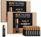 Duracell Coppertop AAA Alkaline Batteries 28-Count 2-Pack (56 Total) – 56 AAA Coppertop batteries total (two 28-count packs)