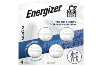 Energizer CR2032 Batteries 4-Pack – 4-pack of Energizer CR2032 3V lithium coin batteries