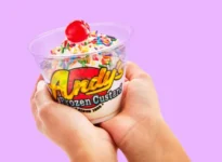 FREE Kids One-Topping Sundae at Andy's Frozen Custard (Oct 31, Costume) – FREE kids-size one-topping sundae on October 31, 2026