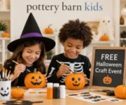 FREE Pottery Barn Kids Halloween Craft Event (Oct 24, In-Store)