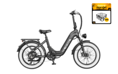 Heybike Ranger S 2.0 Electric Bike – Fat-tire step-through e-bike built for commuting and trails