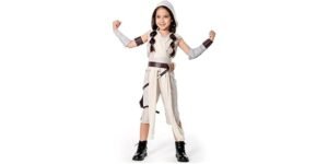 Kids Girls Sci-Fi Space Knight Costume – Girls' sci-fi space knight Halloween costume