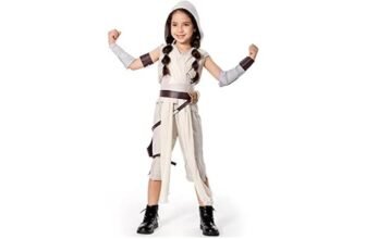 Kids Girls Sci-Fi Space Knight Costume – Girls' sci-fi space knight Halloween costume