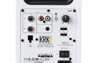 KRK Kreate 3 Powered Studio Monitor Pair (White) – Pair of KRK Kreate 3 powered studio monitors in white