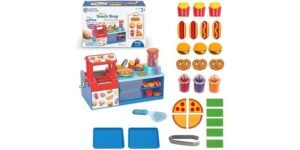 Learning Resources Mini Snack Shop Set – Mini snack shop pretend-play set by Learning Resources