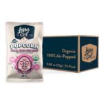 LesserEvil Himalayan Pink Salt Organic Popcorn, 24-Pack – 24 individual snack bags of organic popcorn