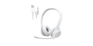 Logitech H390 Gaming Headphones (4-Pack) – Wired USB headsets with noise-cancelling microphone