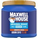 Maxwell House Original Roast Ground Coffee, 27.5 oz Canister – 27.5 oz canister of Original Roast ground coffee