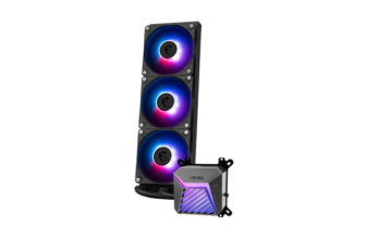 MSI MAG CoreLiquid A15 360mm ARGB Liquid CPU Cooler – 360mm AIO liquid cooler with triple 120mm ARGB PWM fans