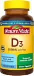 Nature Made Vitamin D3 1000 IU Softgels, 100-Count – 1000 IU (25 mcg) vitamin D3 per softgel, 100-count bottle