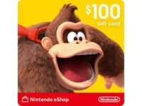 Nintendo eShop $100 Gift Card (Email Delivery) – $100 Nintendo eShop digital gift card for the Nintendo Switch family of systems