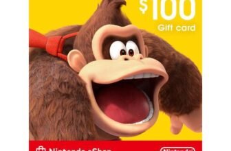 Nintendo eShop $100 Gift Card (Email Delivery) – $100 Nintendo eShop digital gift card for the Nintendo Switch family of systems