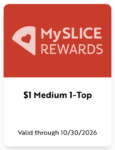 Papa Murphy's $1 Medium 1-Topping Pizza with MySLICE Signup – $1 medium one-topping take-and-bake pizza for new MySLICE Rewards members