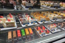 Paris Baguette bakery pastry case – buy one get one free pastry