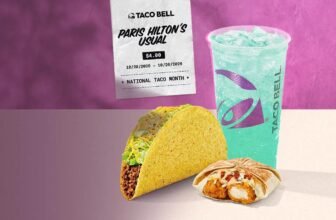 Paris Hilton's Usual at Taco Bell – Diablo Ranch Crispy Chicken Crunchwrap Slider