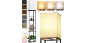 PARTPHONER Floor Lamp – Modern floor lamp at 57% off — brighten a reading corner or living room.