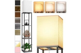 PARTPHONER Floor Lamp – Modern floor lamp at 57% off — brighten a reading corner or living room.