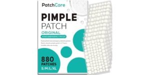 PatchCare 880-Piece Pimple Patches – 880-piece pimple patch pack — a huge stock-up at nearly half off.