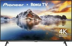 Pioneer 50 inch Class LED 4K UHD Smart Roku TV – 50-inch 4K UHD LED display with HDR10 support