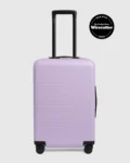 Quince Carry-On Polycarbonate Suitcase – polycarbonate carry-on at $129.90 versus a $265 traditional retail price