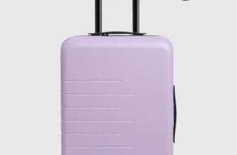Quince Carry-On Polycarbonate Suitcase – polycarbonate carry-on at $129.90 versus a $265 traditional retail price