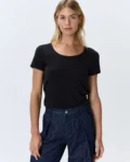 Quince Cotton Modal Crew Neck Tee – Women's cotton modal crew neck tee for $16.00 (traditionally priced at $35.00)