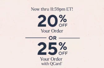 QVC - 20% off one purchase with code PUMPKIN, up to $40 in savings