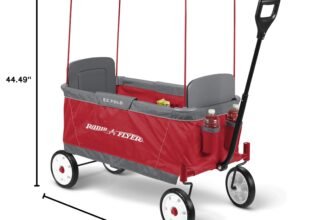 Radio Flyer 2-in-1 EZ Fold Wagon — Target In-Store Clearance – Spotted on Target in-store clearance at $33 — 70% off the $109.99 regular price